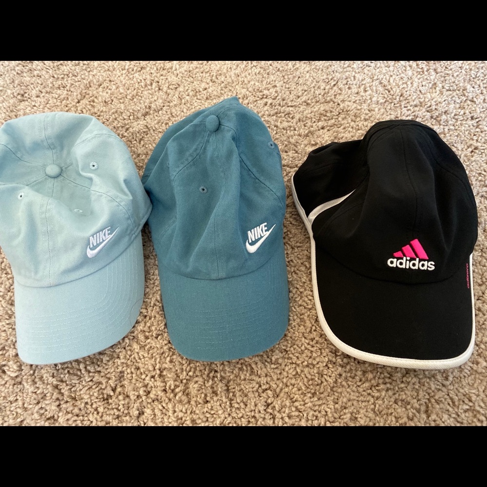 Three Running Hats